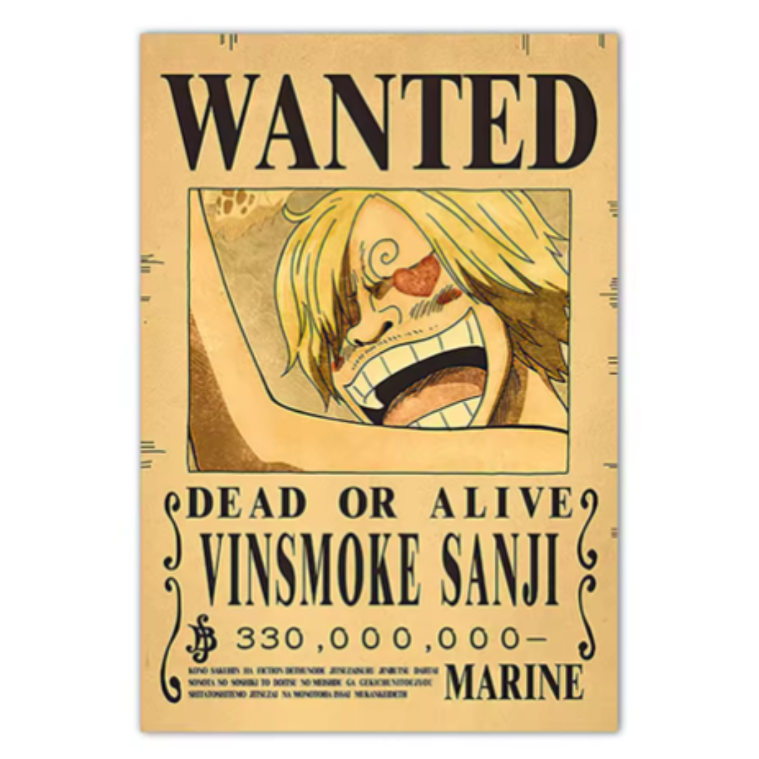 Posters Wanted One Piece