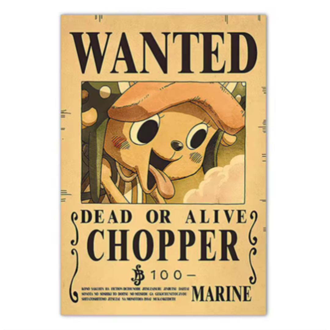 Posters Wanted One Piece