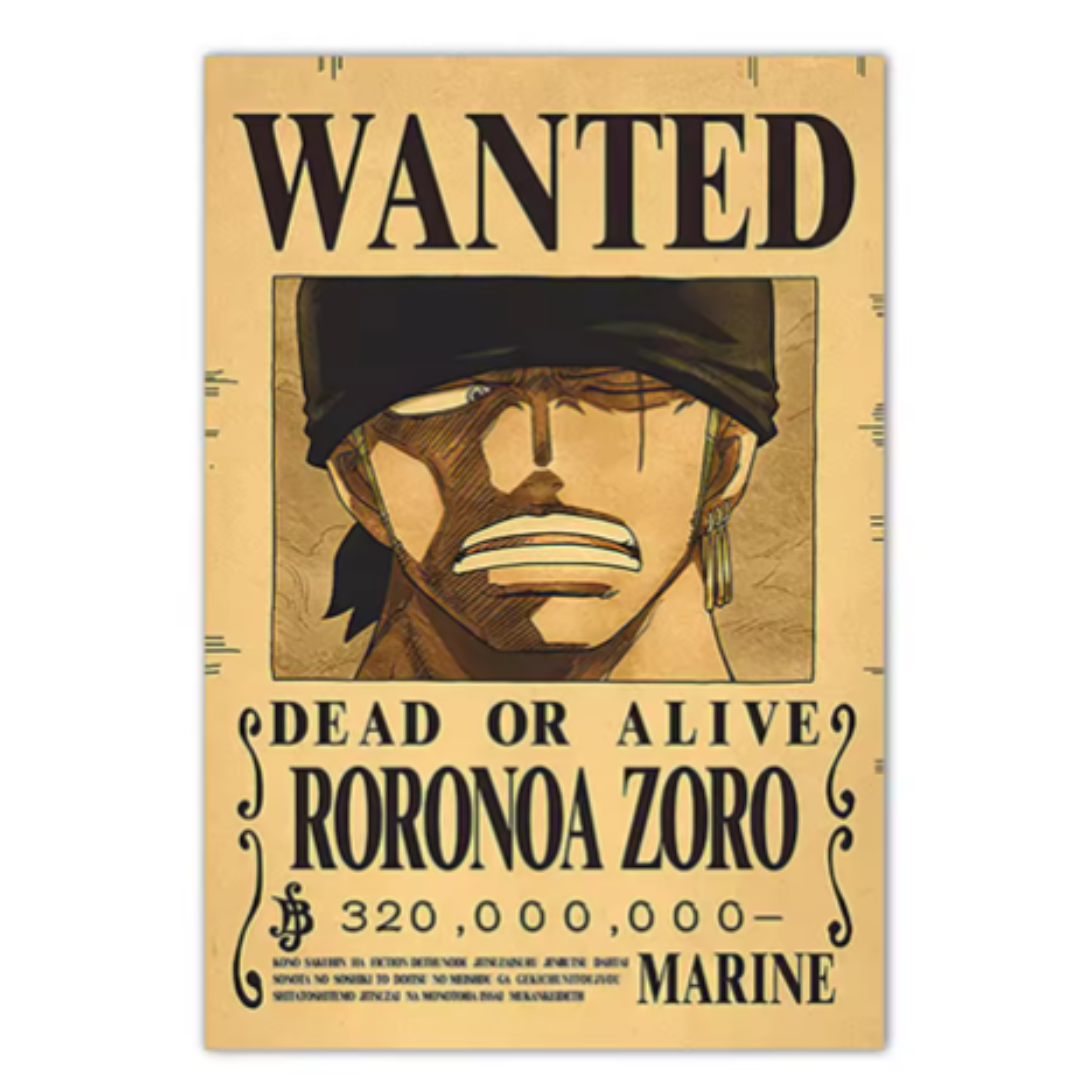Posters Wanted One Piece