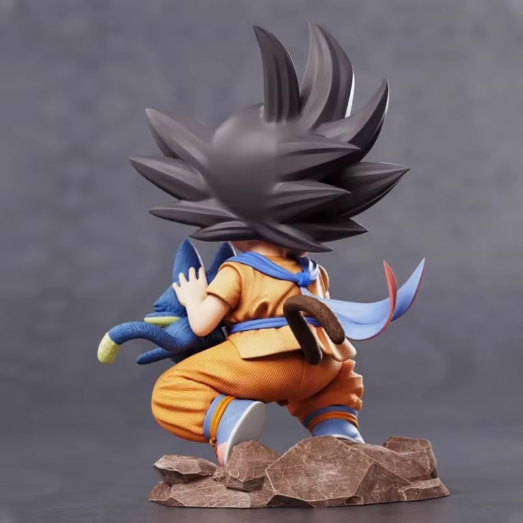 Figura Goku abrazo Puar Dragon Ball Z