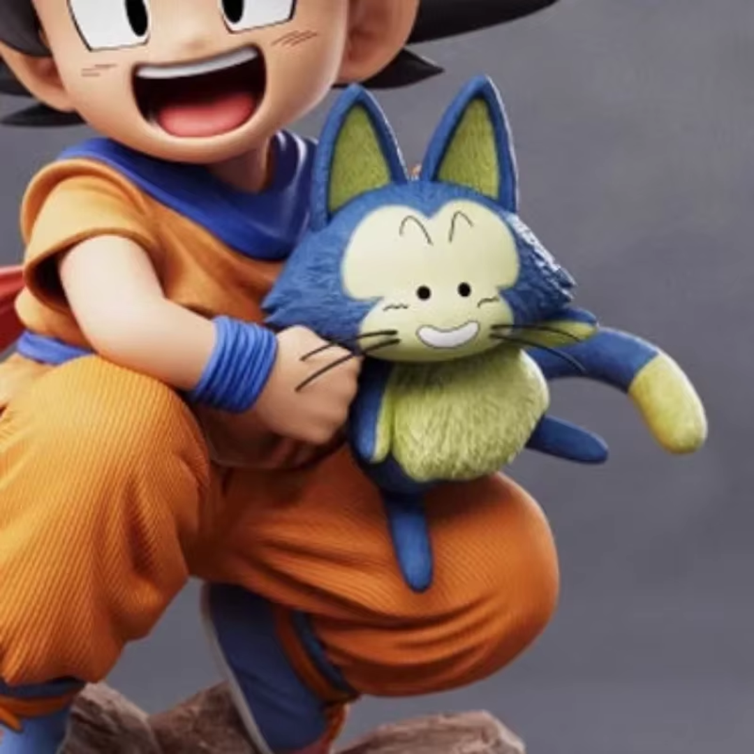 Figura Goku abrazo Puar Dragon Ball Z