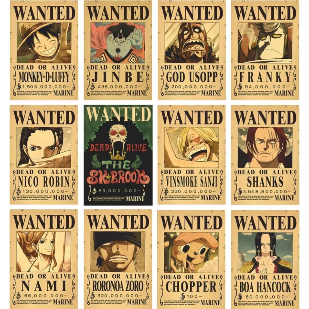 Posters Wanted One Piece