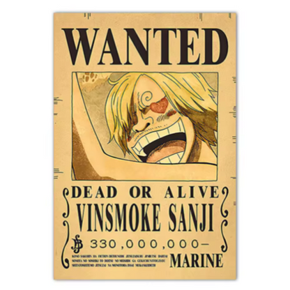 Posters Wanted One Piece