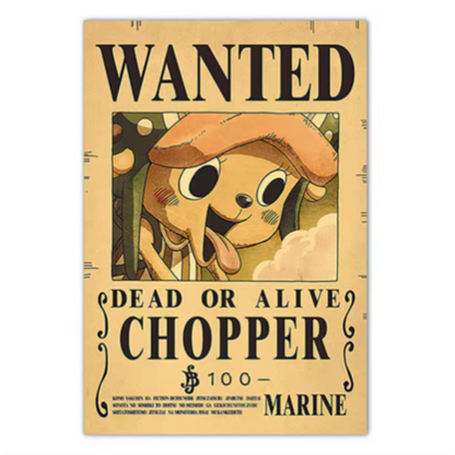 Posters Wanted One Piece