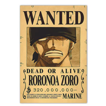 Posters Wanted One Piece