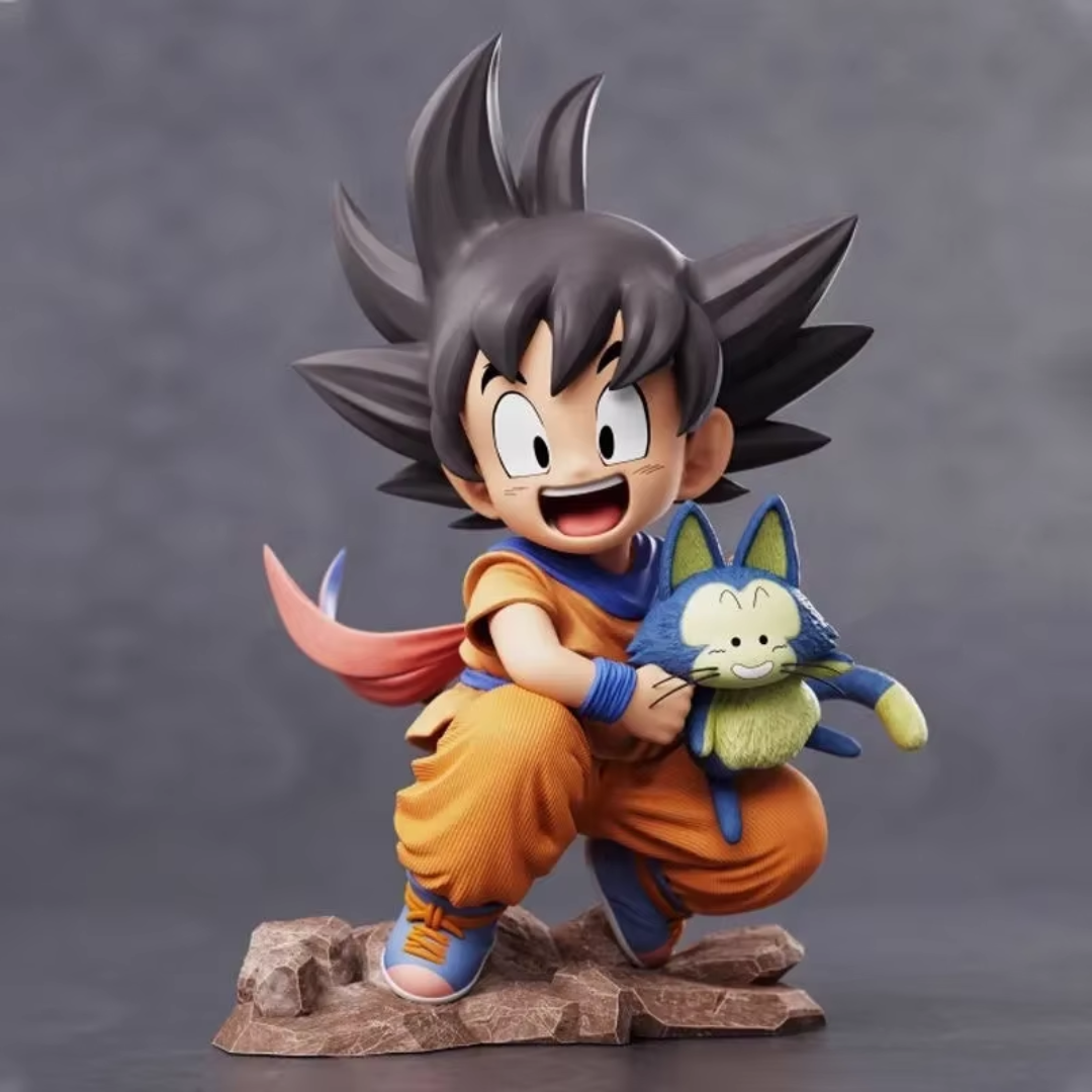 Figura Goku abrazo Puar Dragon Ball Z