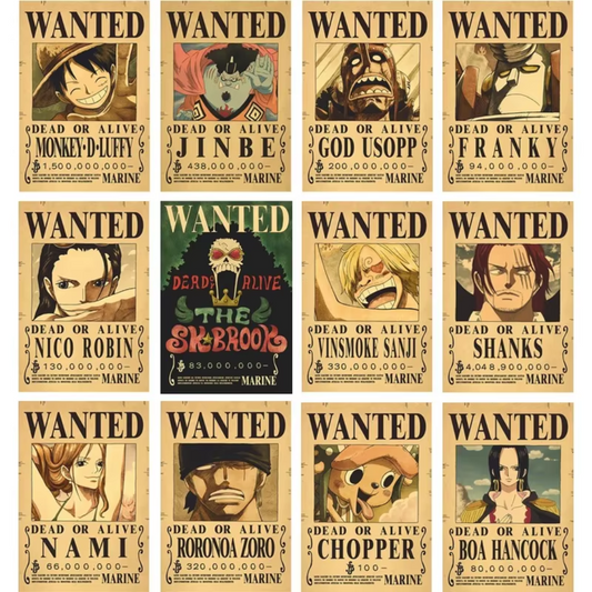 Posters Wanted One Piece